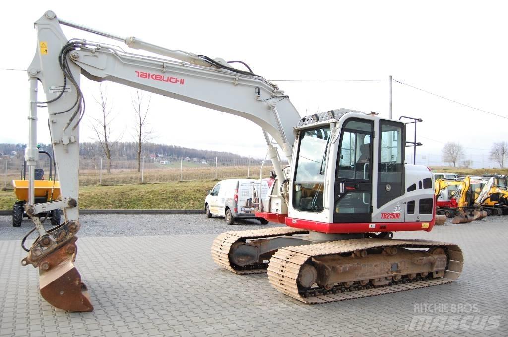 Takeuchi TB2150R Pásové rýpadlá