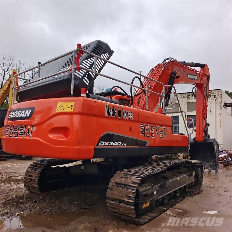 Doosan DX 340 LC Pásové rýpadlá