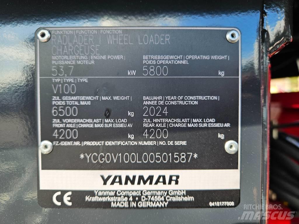 Yanmar V 100 Nosiče náradia