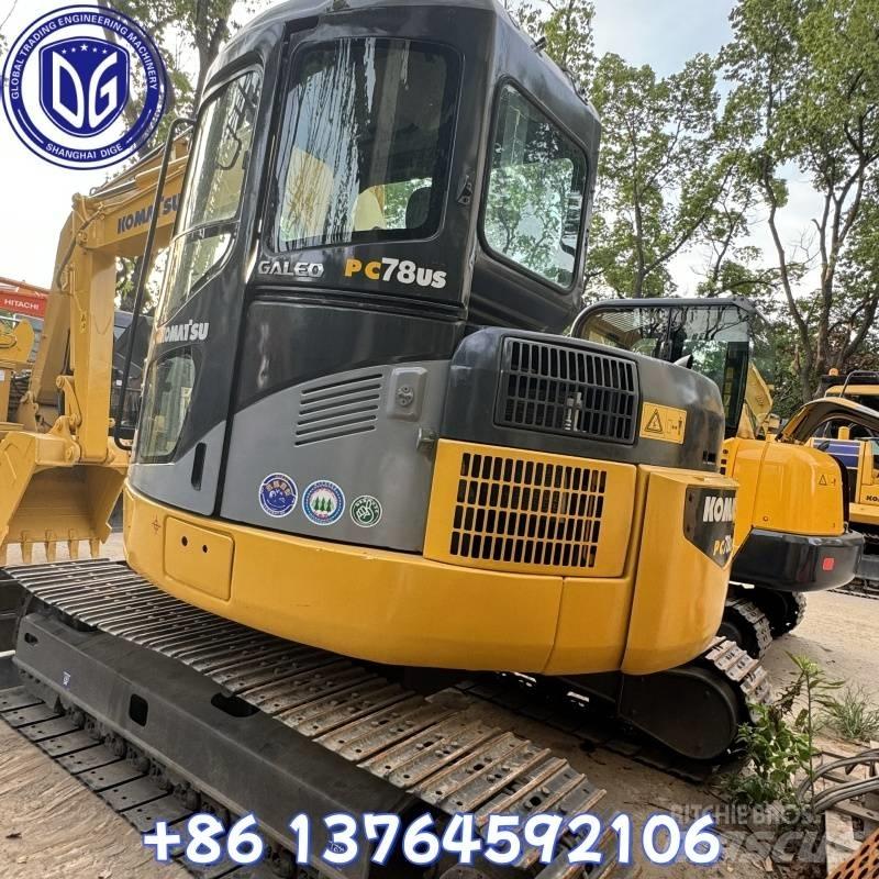 Komatsu PC78US Pásové rýpadlá