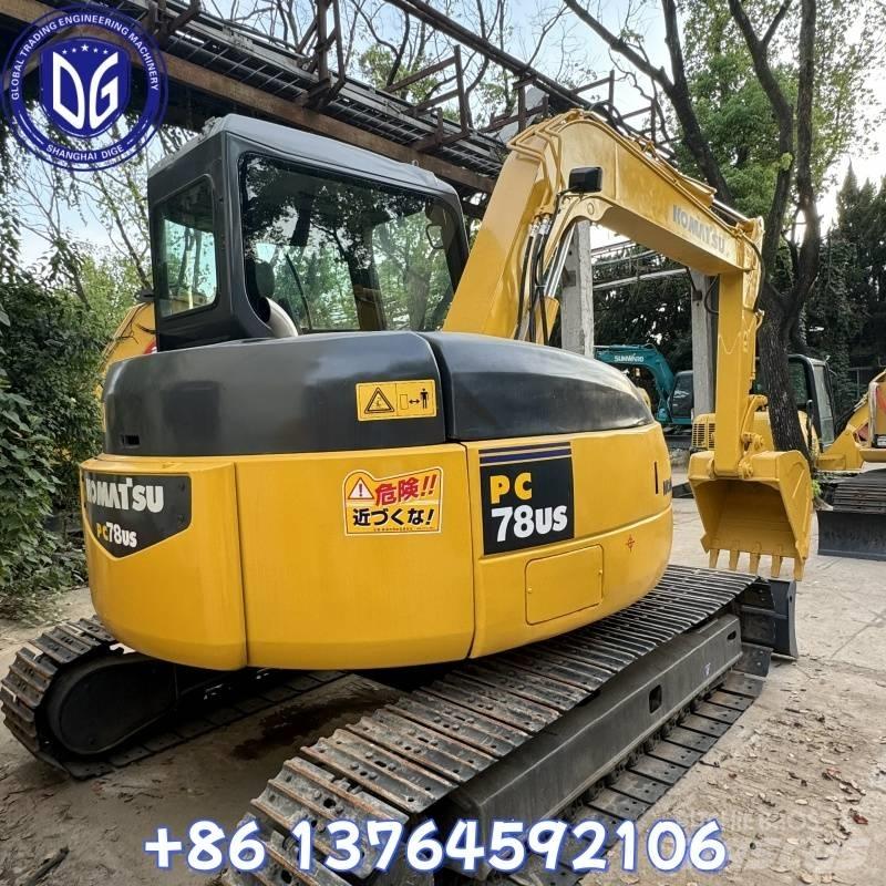 Komatsu PC78US Pásové rýpadlá