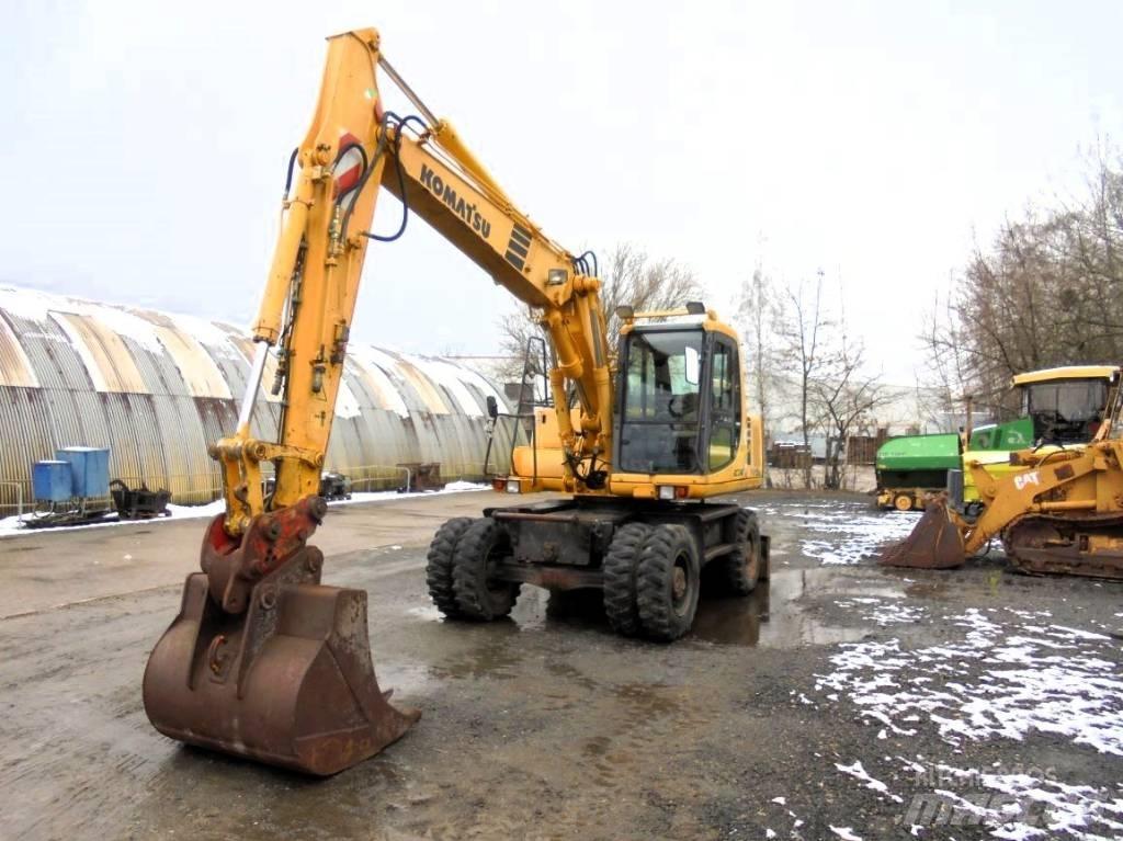 Komatsu PW 130ES-6K Kolesové rýpadlá