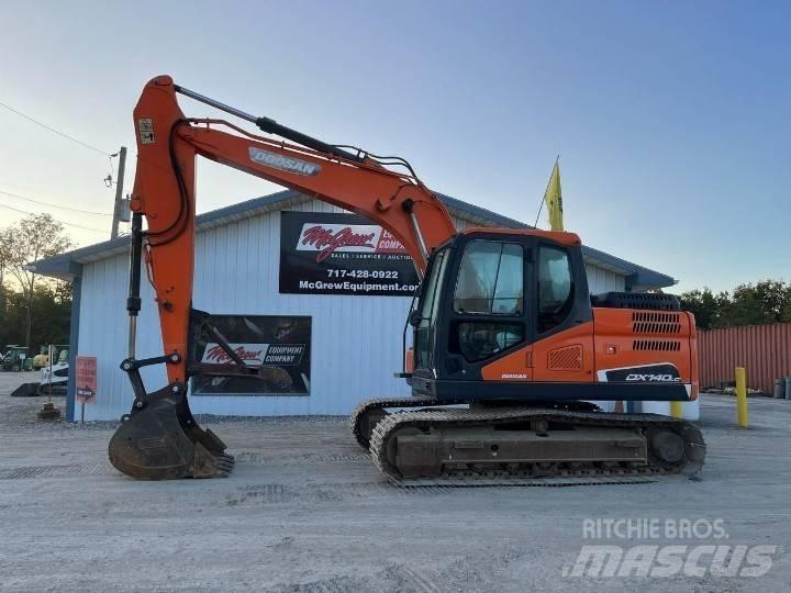 Doosan DX 140 LC Pásové rýpadlá