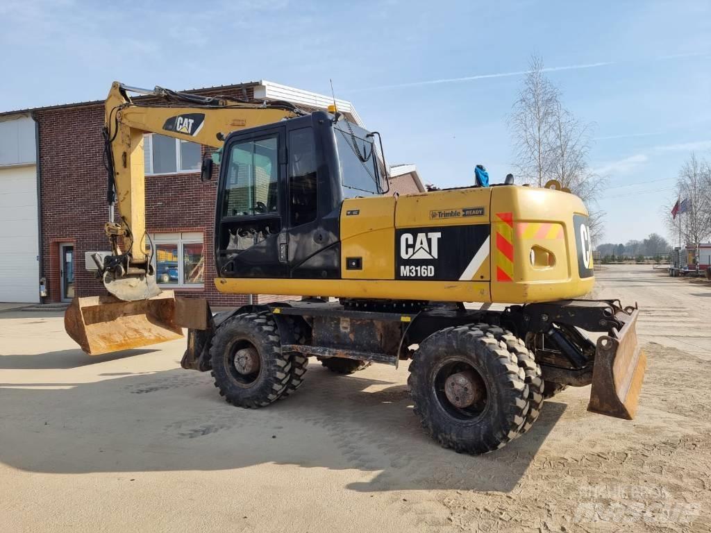 CAT M316 D II Kolesové rýpadlá