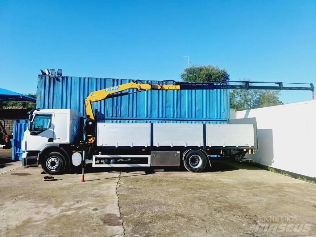 Volvo FE 280 Autožeriavy, hydraulické ruky