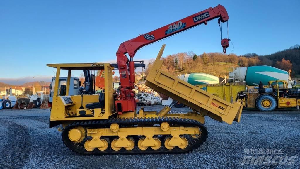 Morooka MST 800 E Pásové sklápače