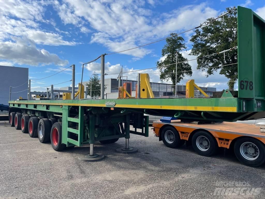 Nooteboom OVB-102-06 Valníkové návesy/Návesy sa sklápacím bočnicami