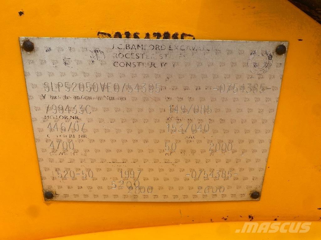 JCB 520-50 Teleskopické manipulátory