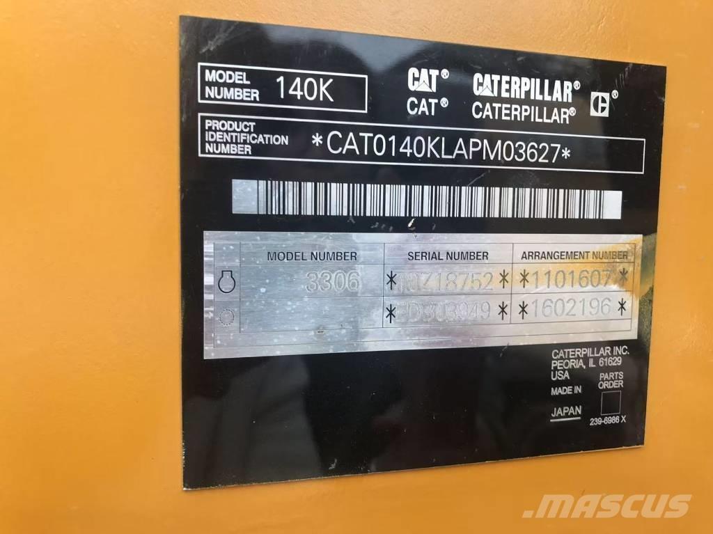CAT 140k Grejdery