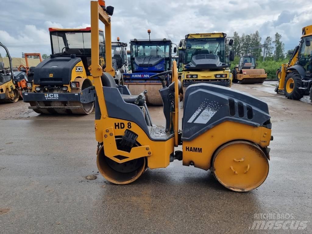 Hamm HD8 CW Tandemové valce