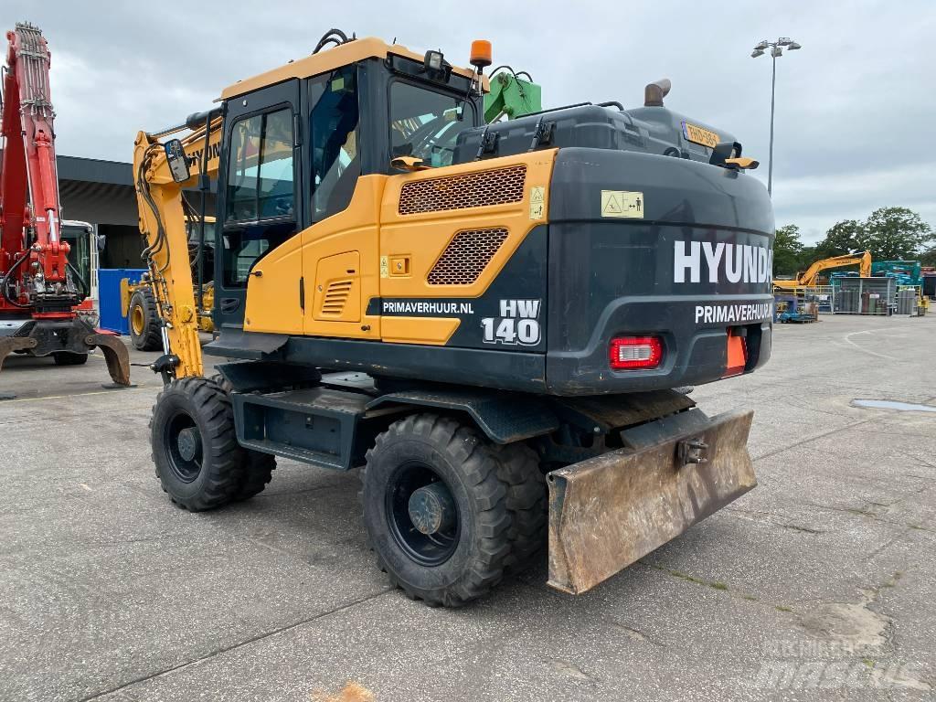 Hyundai HW140 Kolesové rýpadlá