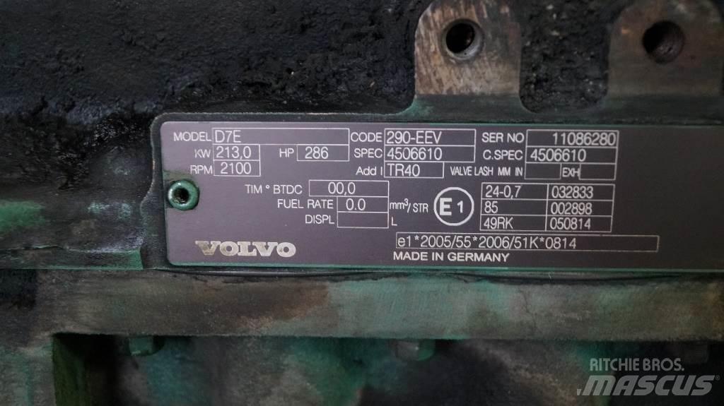 Volvo D7E USED Motory