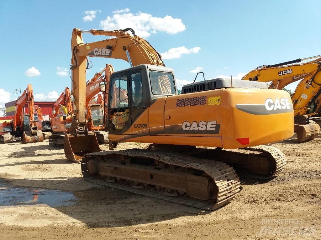 CASE CX 240 B Pásové rýpadlá