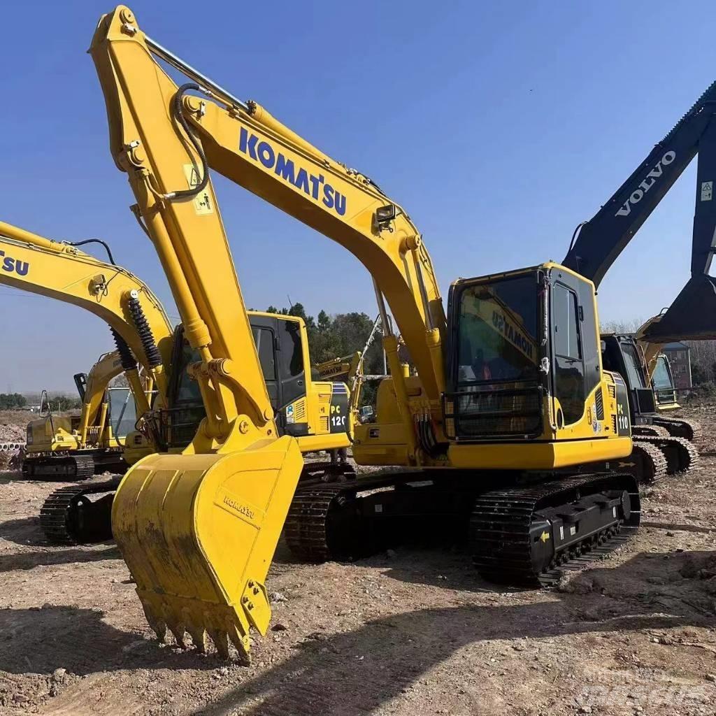 Komatsu PC110-8 Pásové rýpadlá