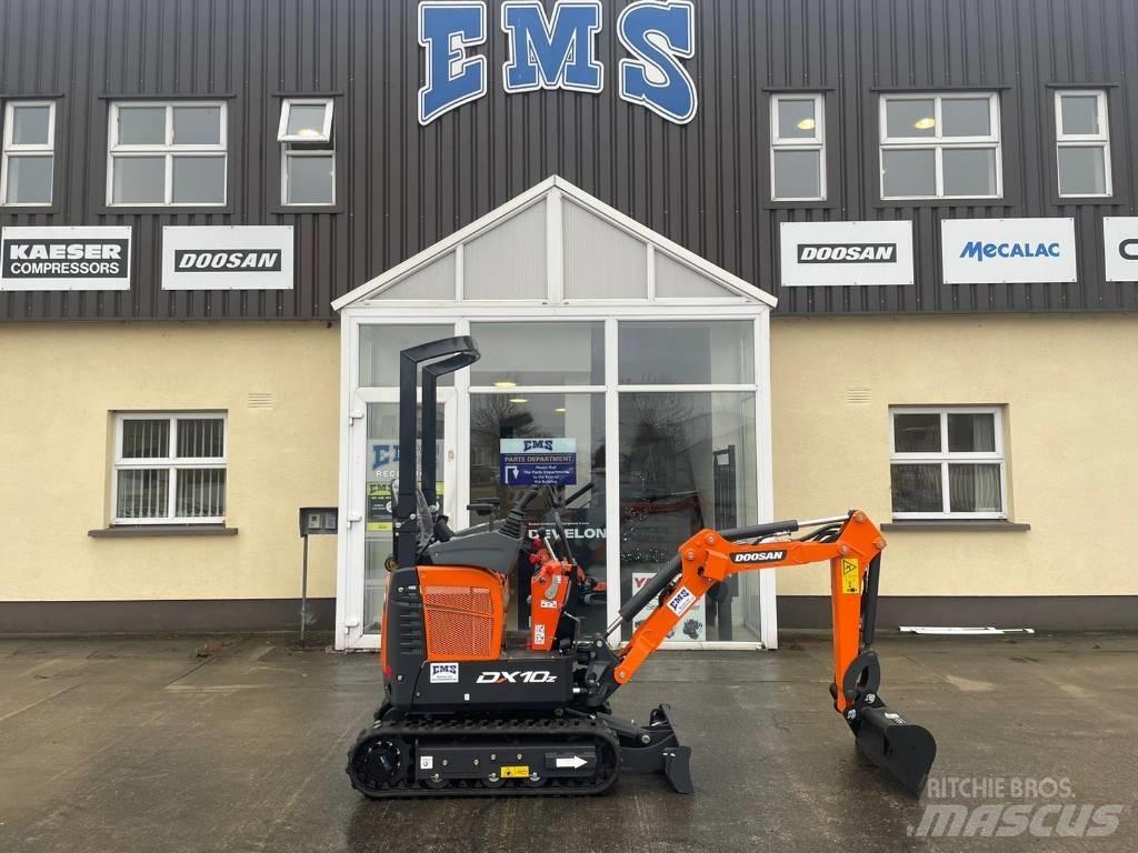 Doosan DX 10 Z Mini rýpadlá < 7t