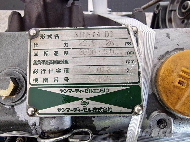 Yanmar 3TNE74-DG Motory