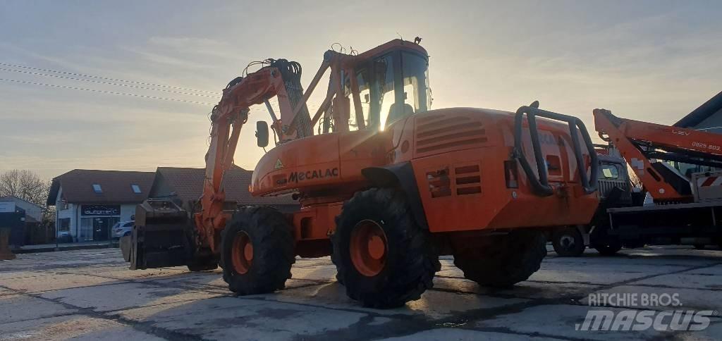 Mecalac 12 M TX Kolesové rýpadlá