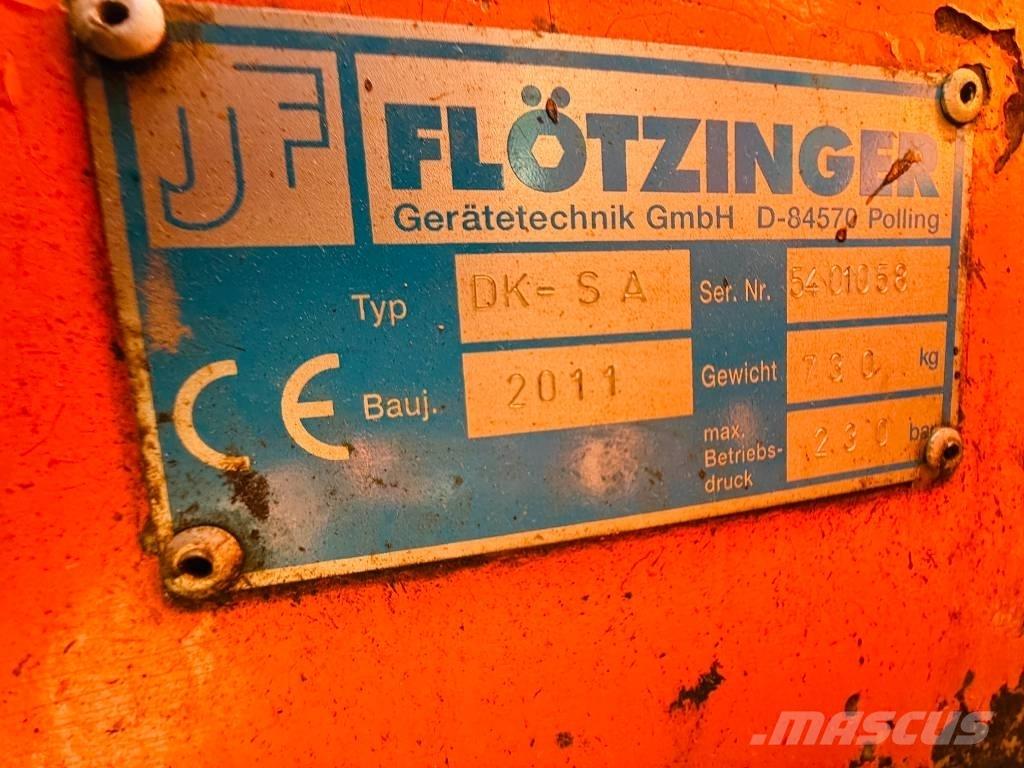 Flötzinger Vario Snežné pluhy, predné snežné radlice