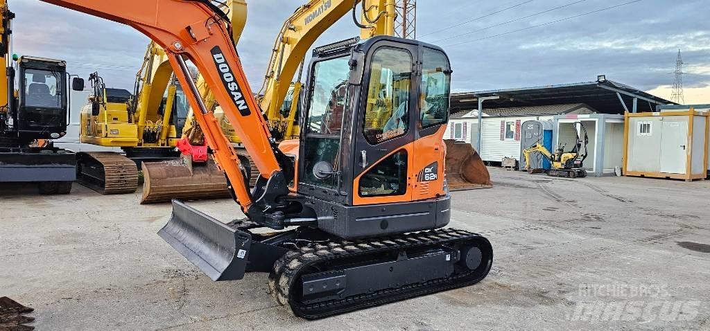 Doosan DX 62 Mini rýpadlá < 7t