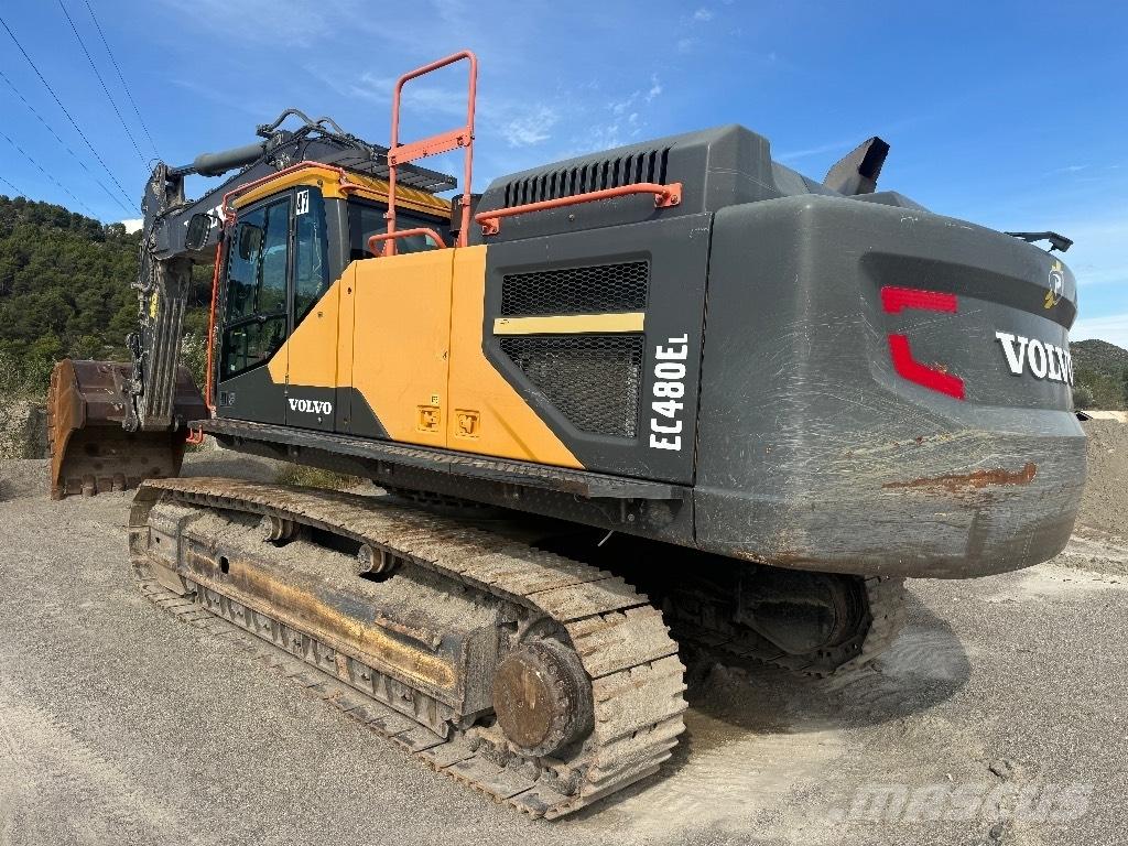 Volvo EC 480 E L Pásové rýpadlá