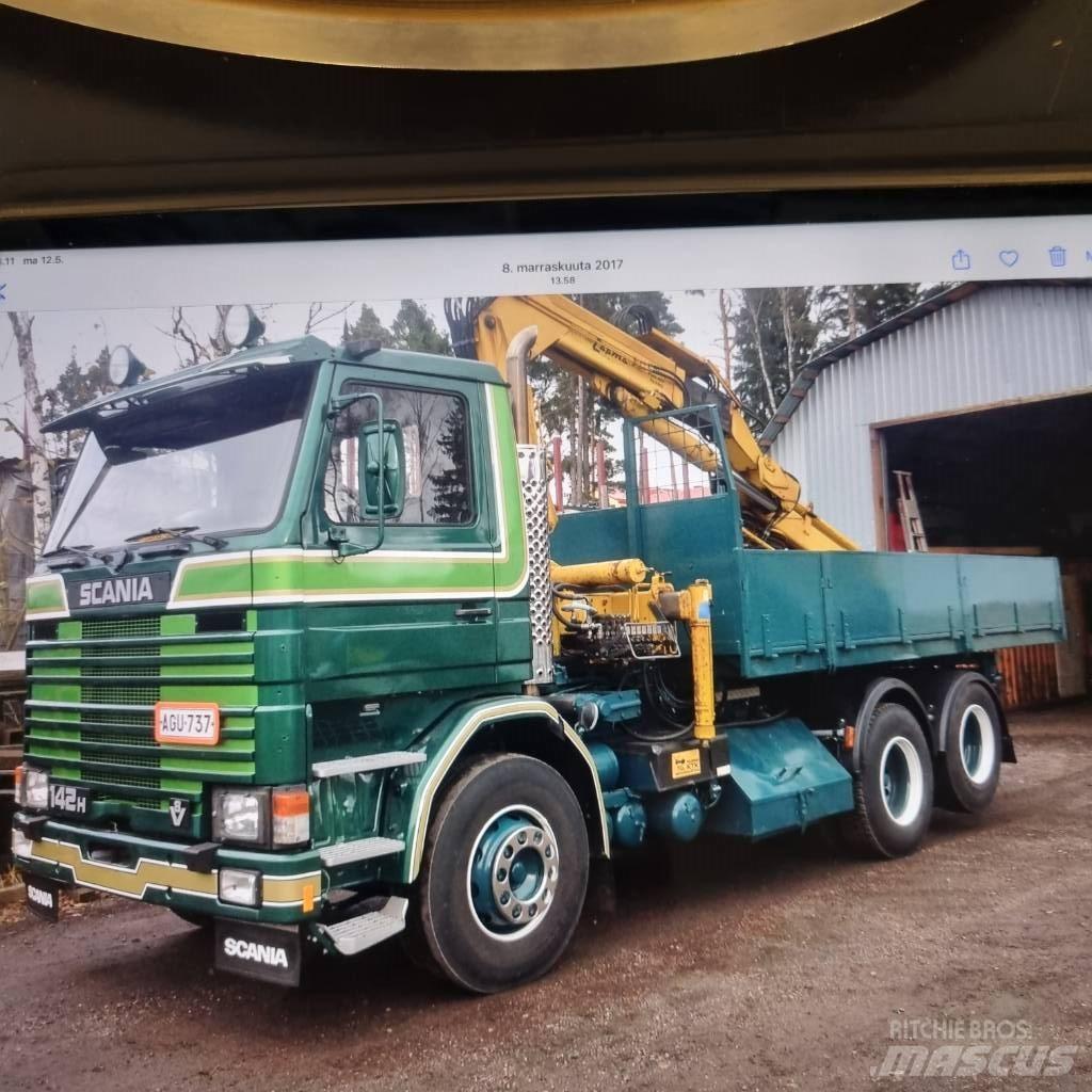 Scania R 142 HL Lanový nosič kontajnerov