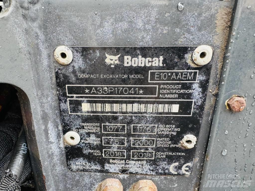 Bobcat E 10 Mini rýpadlá < 7t