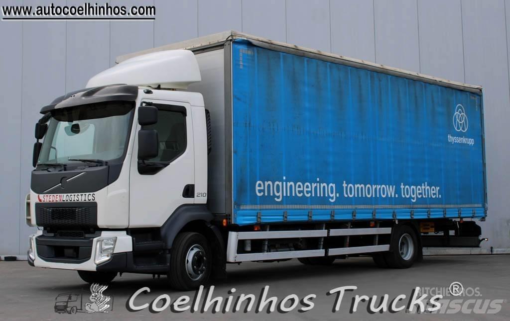 Volvo FL 210 Nákladné vozidlá s bočnou zhrnovacou plachtou