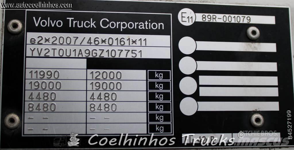 Volvo FL 210 Nákladné vozidlá s bočnou zhrnovacou plachtou