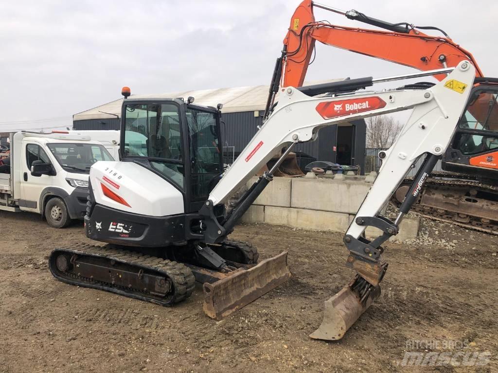 Bobcat E50 Z Mini rýpadlá < 7t