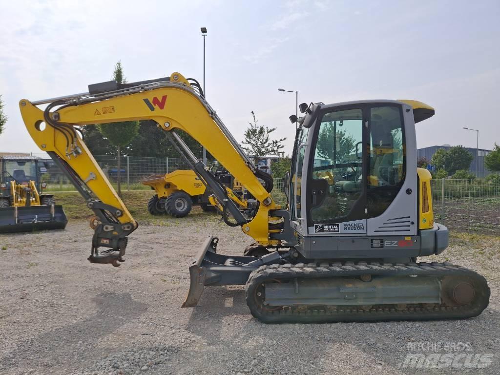 Wacker Neuson EZ80 Pásové rýpadlá