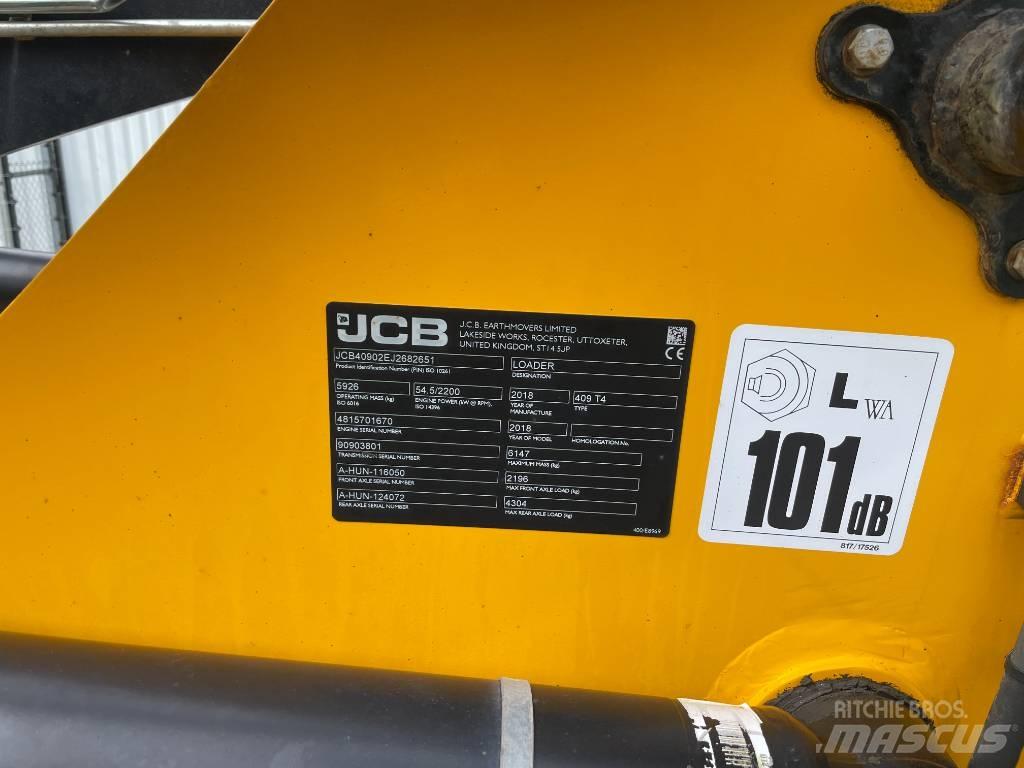 JCB 409 Kolesové nakladače