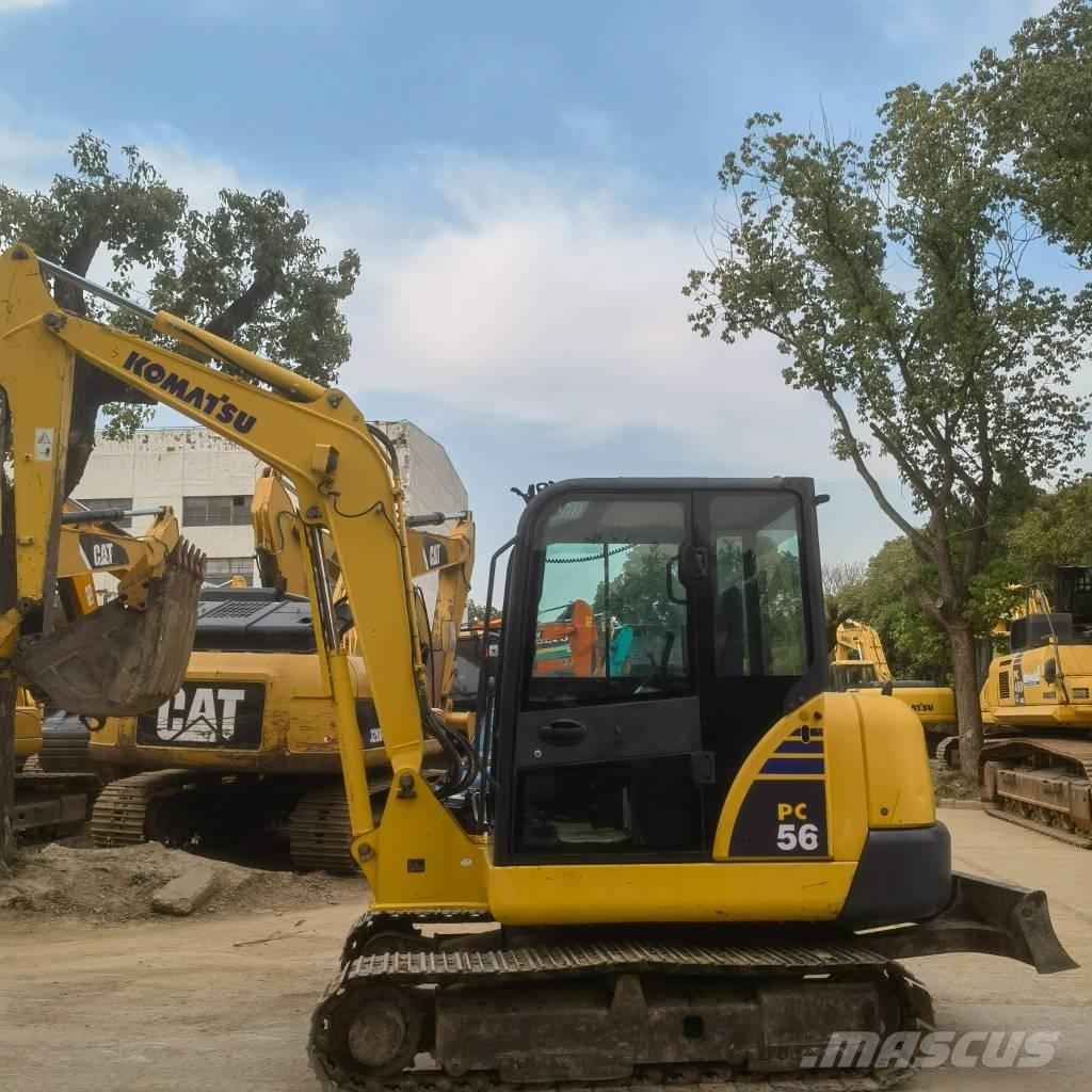 Komatsu PC56 Pásové rýpadlá