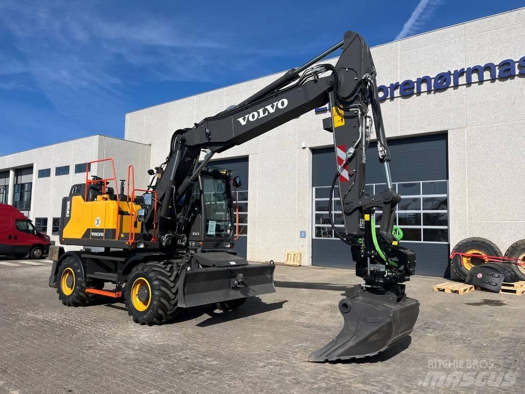 Volvo EW160E Kolesové rýpadlá