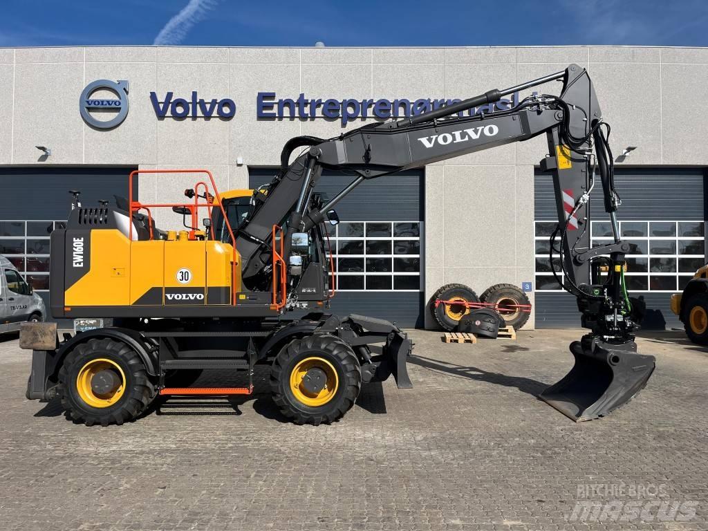 Volvo EW160E Kolesové rýpadlá