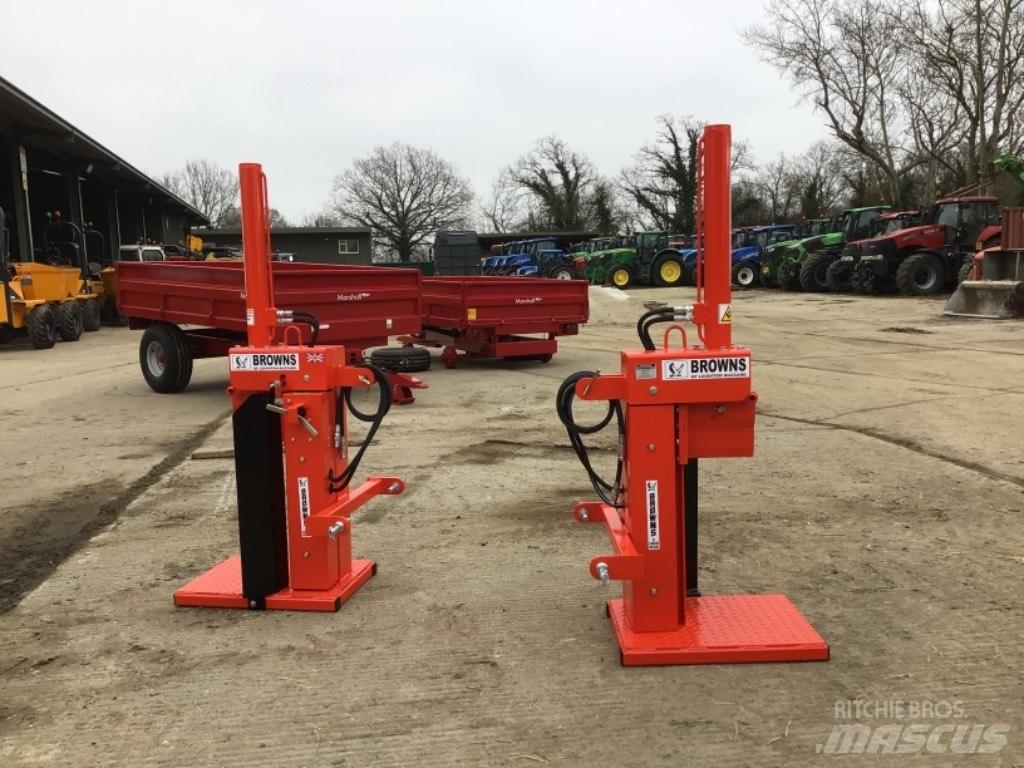 Browns Log splitter Sekačky a rezačky dreva