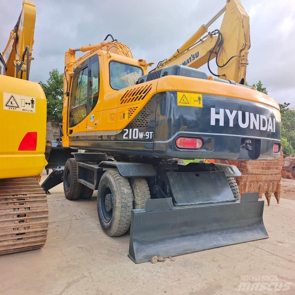 Hyundai 210W-9 Kolesové rýpadlá
