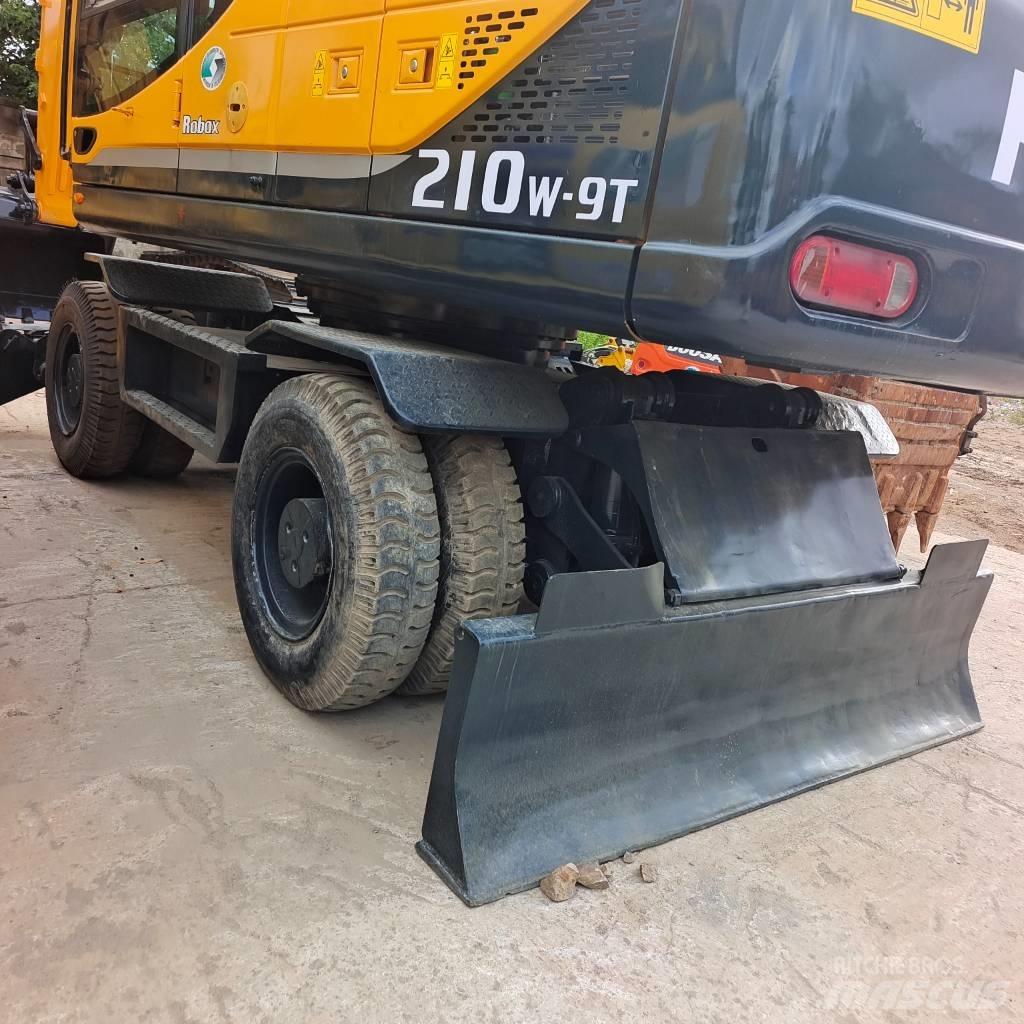 Hyundai 210W-9 Kolesové rýpadlá