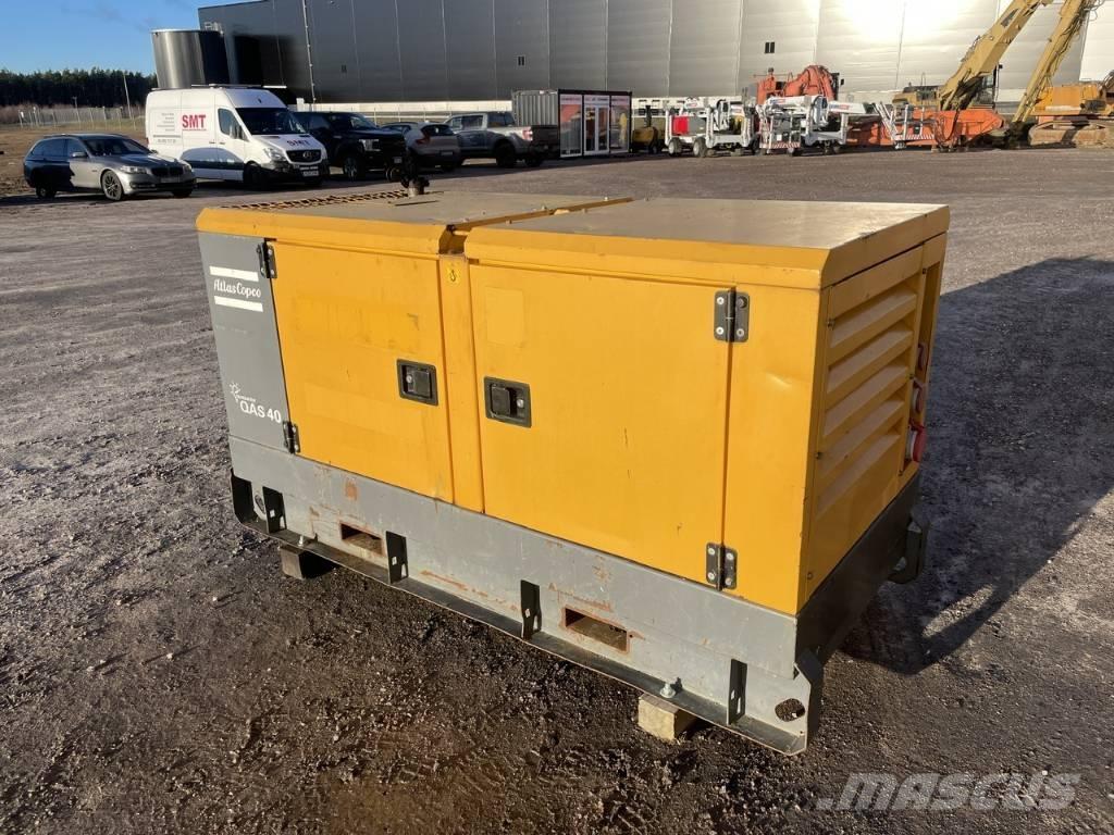 Atlas Copco QAS 40 Naftové generátory