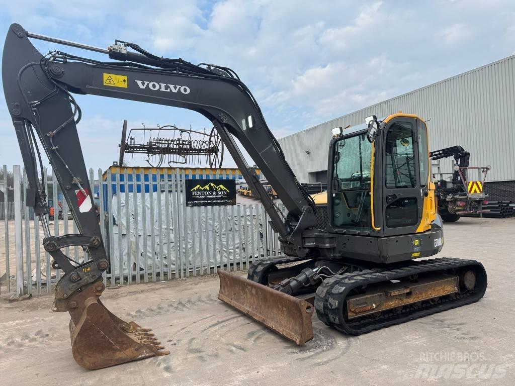 Volvo ECR 88 Midi rýpadlá 7 t - 12 t
