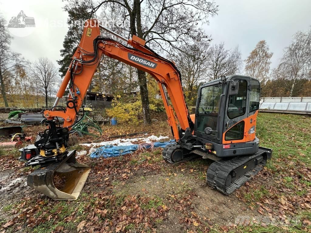 Doosan DX 62 R Mini rýpadlá < 7t