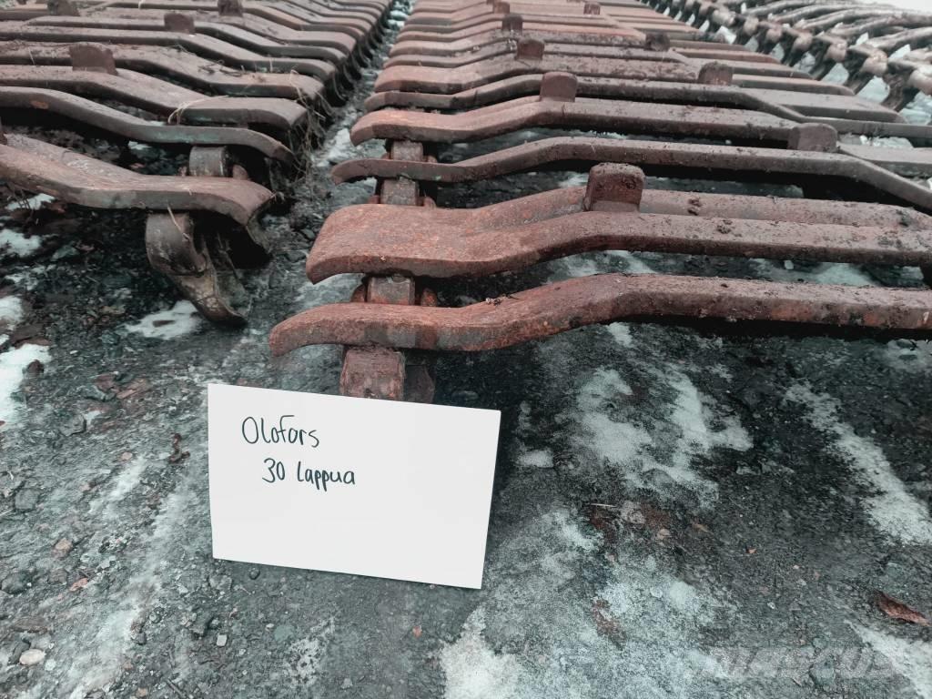 Olofsfors Baltic Pásy, reťaze a podvozok