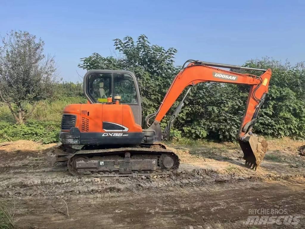 Doosan DX 55 Mini rýpadlá < 7t