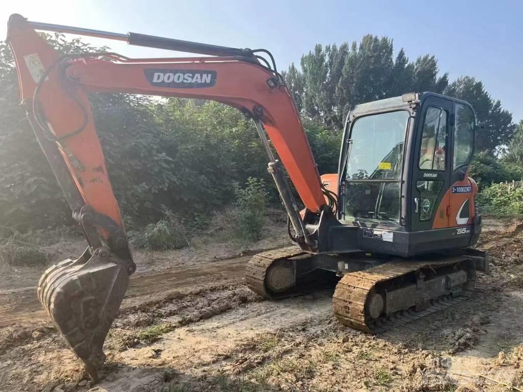 Doosan DX 55 Mini rýpadlá < 7t