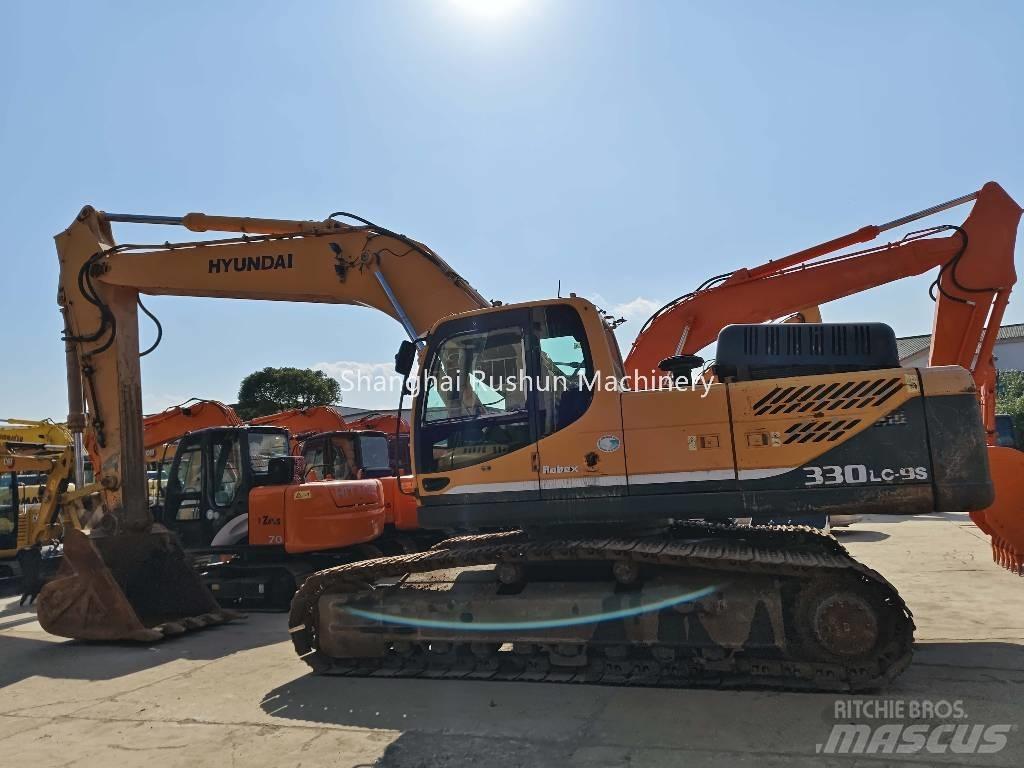 Hyundai 330 Pásové rýpadlá