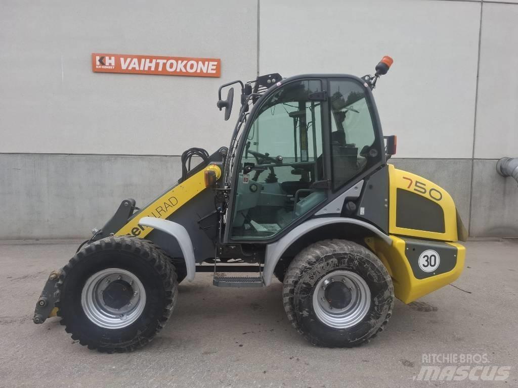 Kramer 750 Kolesové nakladače