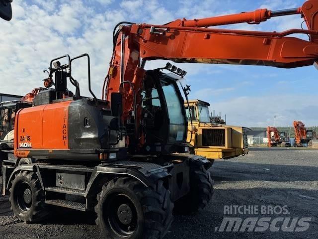 Hitachi ZX 140 W-6 Kolesové rýpadlá