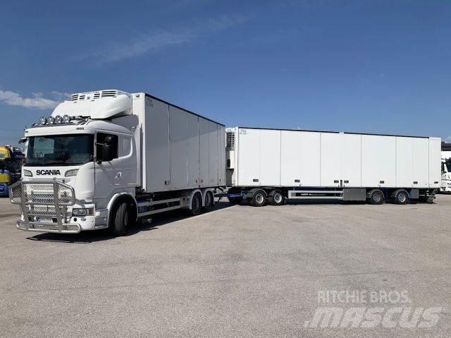 Scania R520 6x2 Skriňová nadstavba