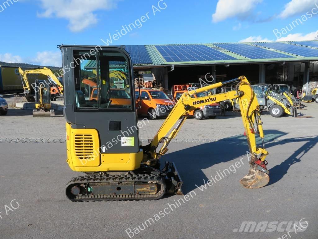 Komatsu PC 16 R-3HS Mini rýpadlá < 7t
