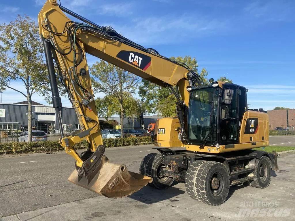 CAT M318F Kolesové rýpadlá