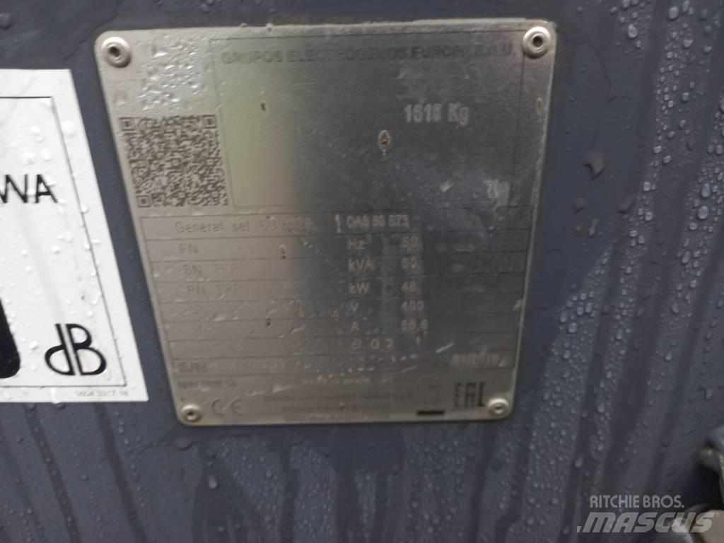 Atlas Copco QAS 60 Naftové generátory